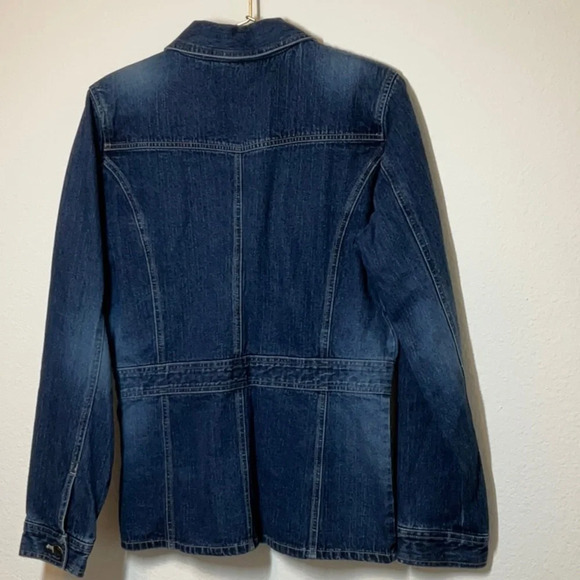 St. John’s Bay Denim Jacket Size: Medium Tall - Picture 5 of 11